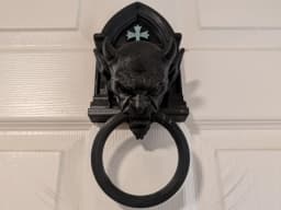 Gargoyle Door Knocker - View 3