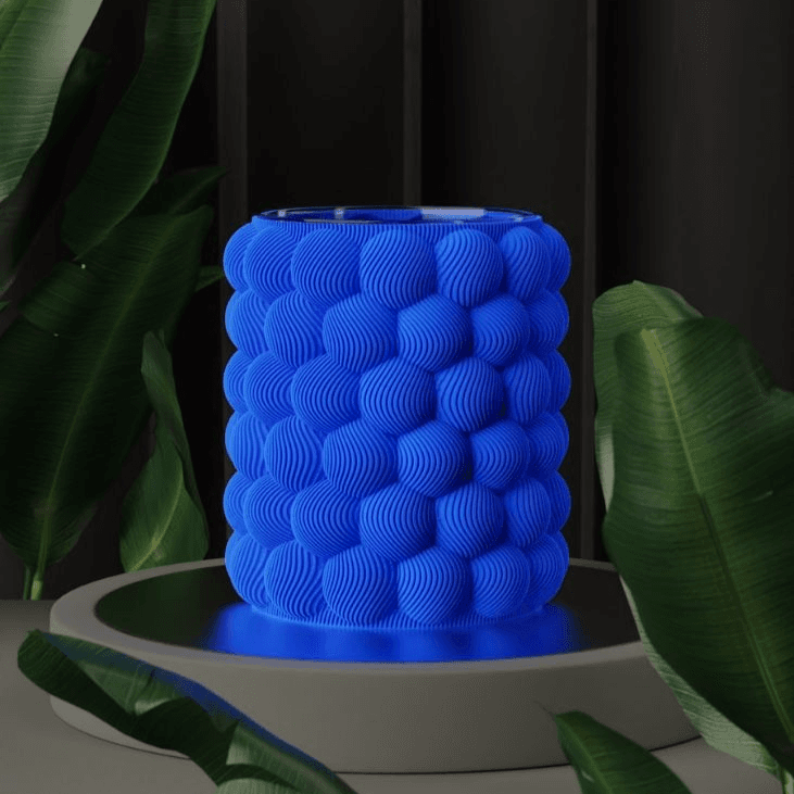 Blob Vase - Swiss-made 3D printed design object by NinoLabs