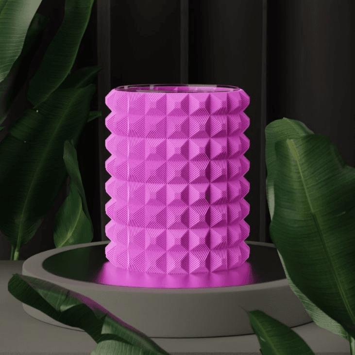 Porcupine Vase - Swiss-made 3D printed design object by NinoLabs